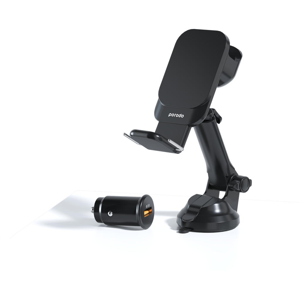 Porodo 3 in 1 MagSafe Car Mount Porodo 3 in 1 MagSafe Car Mount